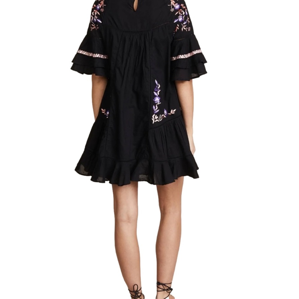 NWT FREE PEOPLE Pavlo Embroidered Dress - Picture 2 of 5